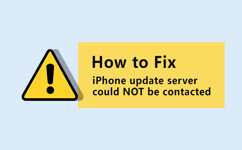The Ipod Software Update Server Could Not Be Contacted Mac